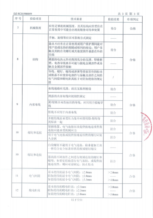 检测报告